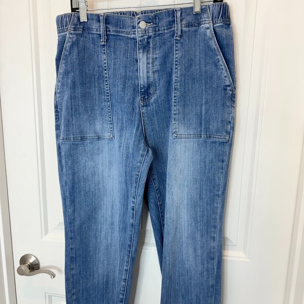 JUDY BLUE Women's High Waist Pull On Jogger Jeans 88496, Size 13/31 Women's